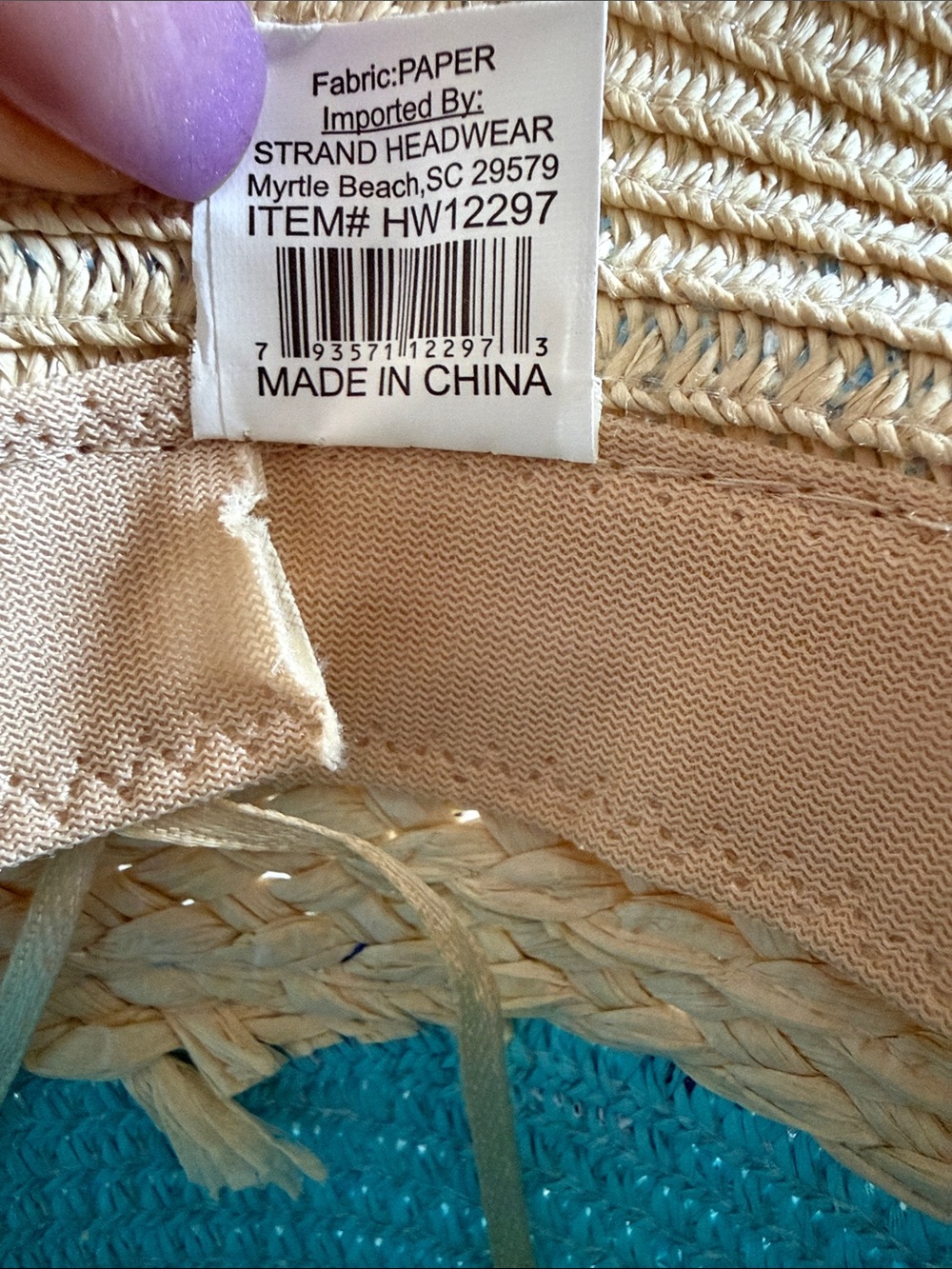 Oceanview Sun Hat - Picture 7 of 8